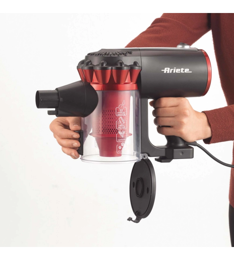 SCOPA ELETTRICA "HANDYFORCE" ARIETE SENZA SACCHETTO, 600W