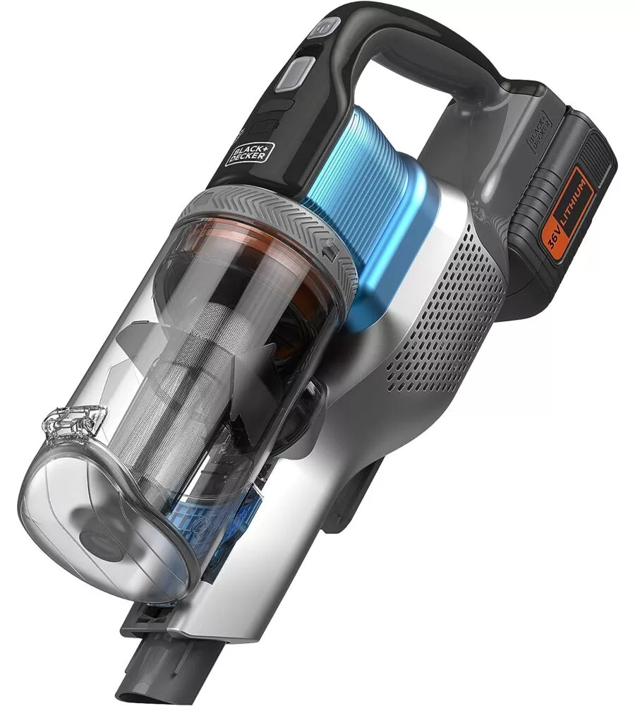 SCOPA ELETTRICA RICARICABILE "BHFEV362D-QV72W" BLACK&DECKER, 36V