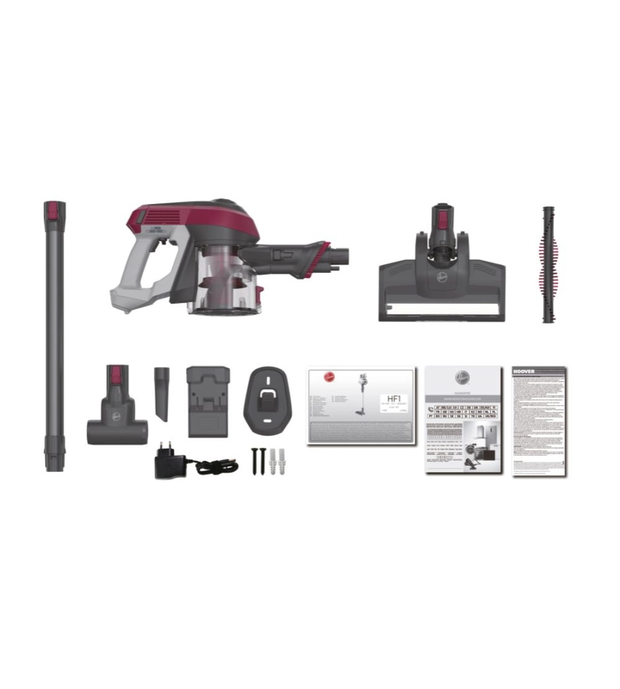 SCOPA ELETTRICA RICARICABILE "HF110P" 22 V - HOOVER
