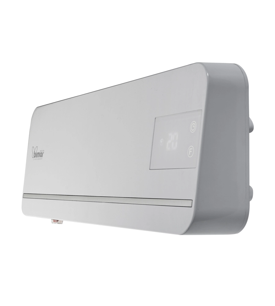 TERMOVENTILATORE PTC A PARETE BIMAR "HP 131" CON WIFI BIANCO 2000 W
