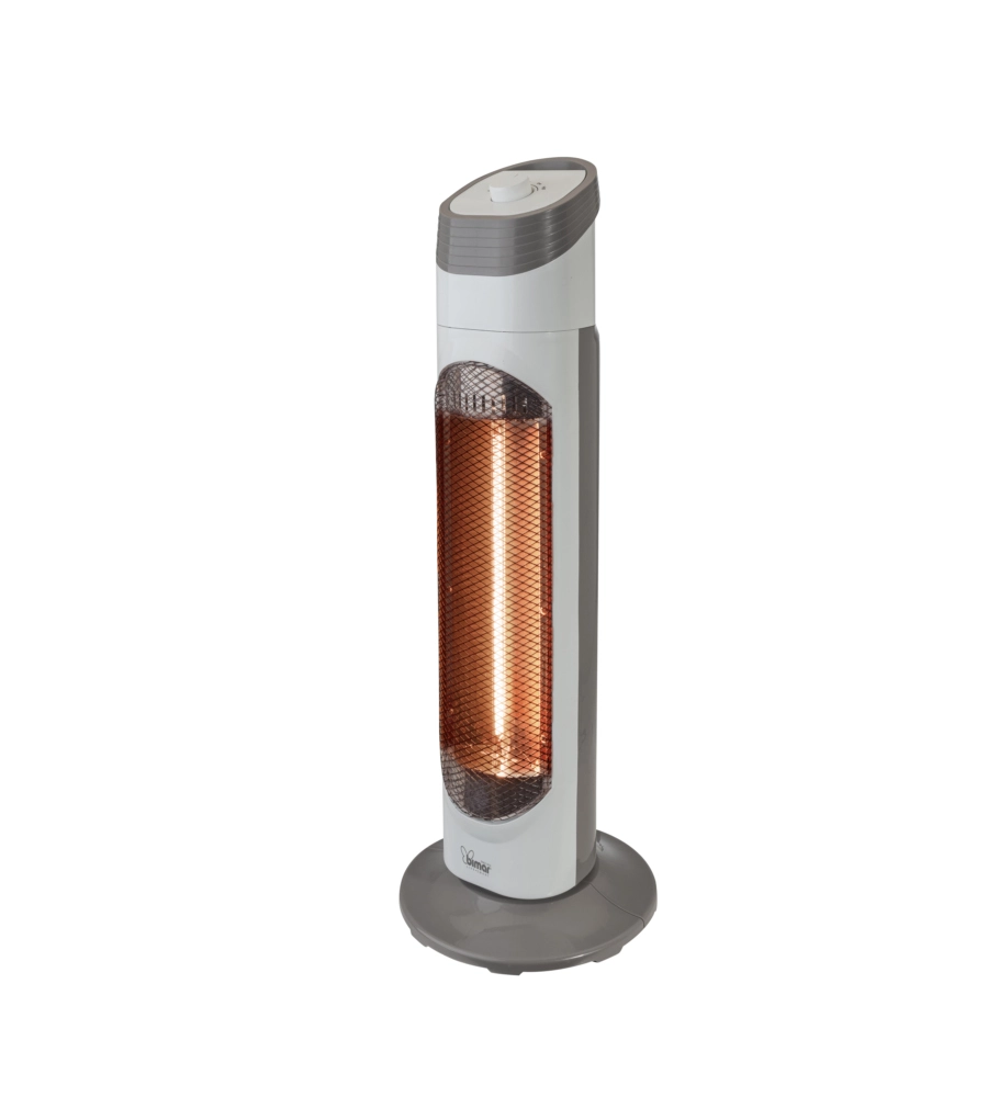STUFA RADIANTE AL CARBONIO BIMAR "HR 318" BIANCO 900 W