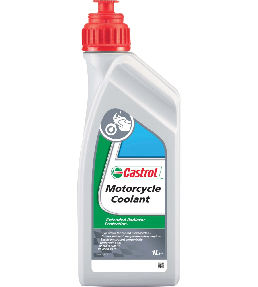 3 PEZZI FLUIDO CASTROL MOTORCYCLE COOLANT 1LT