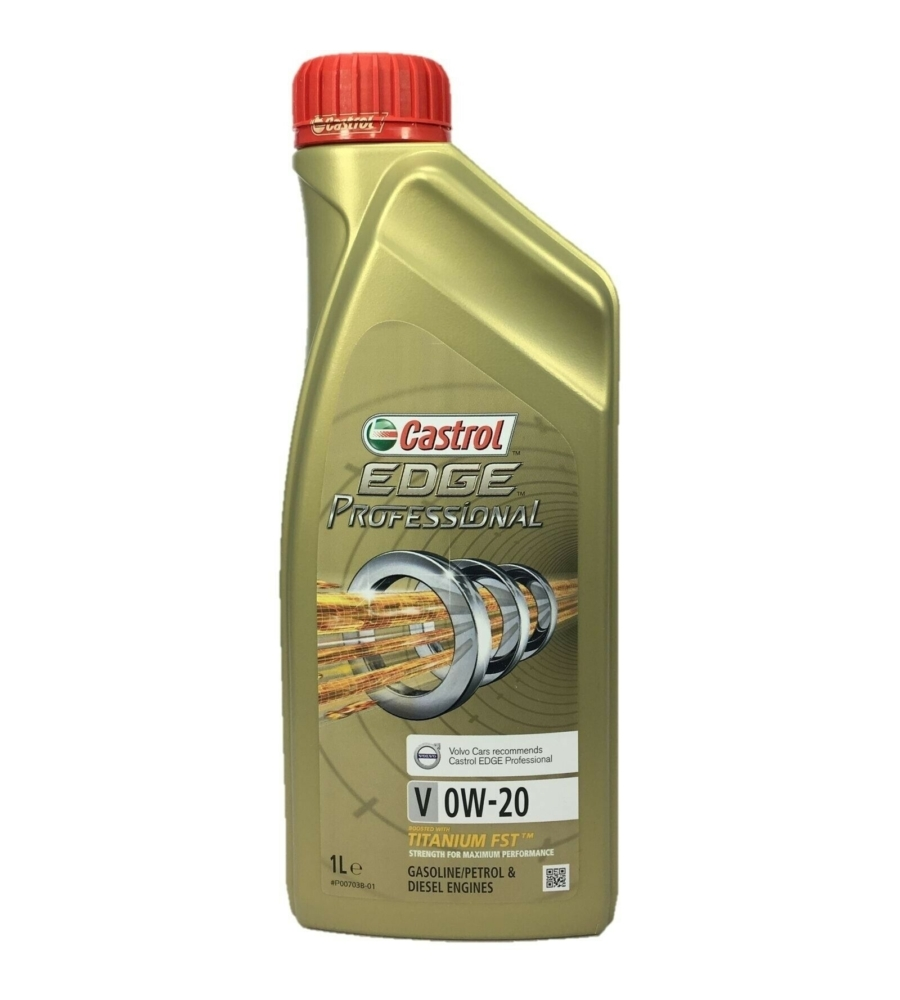 3 PEZZI OLIO CASTROL EDGE 0W-20 V 1L GE