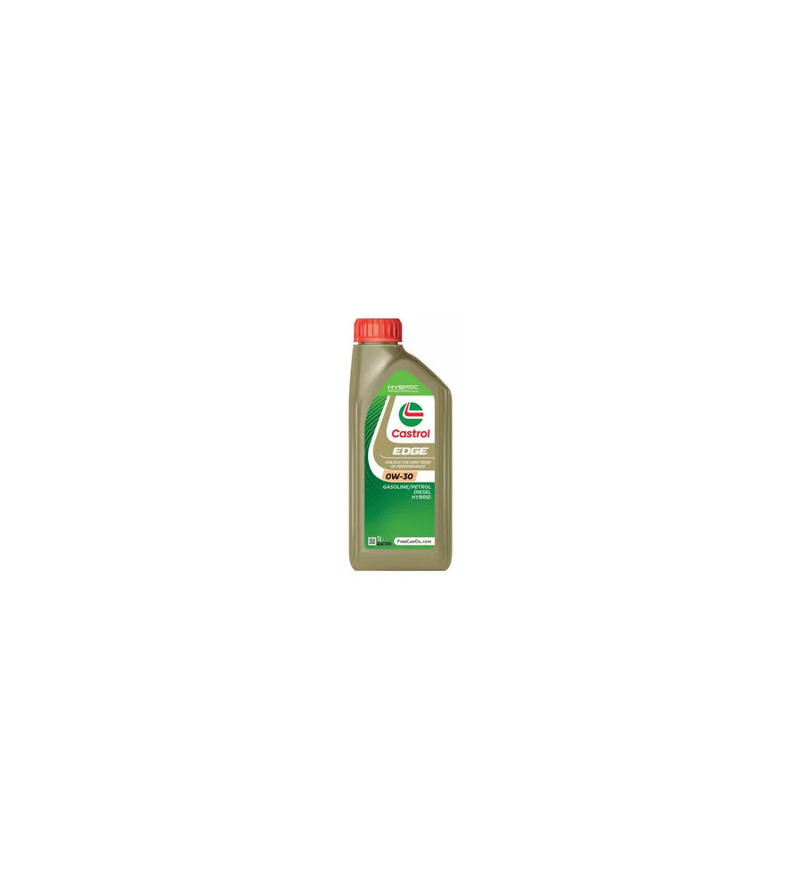 12 PEZZI OLIO CASTROL EDGE 0W-30 1L