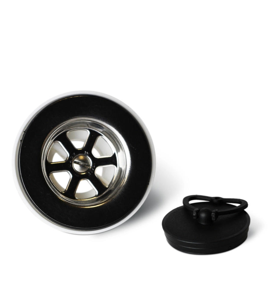 PILETTA DI SCARICO PER FONTANA DA GIARDINO KAM  1" 1/4  IN ACCIAIO E PVC