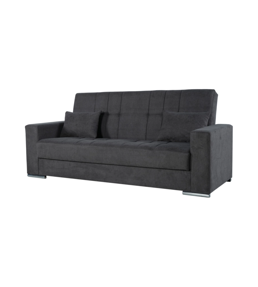 DIVANO 3P PADOVA TESSUTO GRIGIO C000418874 Eurobrico