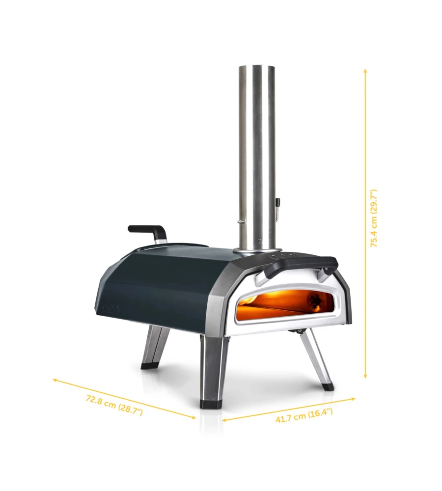 FORNO PIZZA PORTATILE OONI "KARU 12 G" A LEGNA, CARBONE E GAS