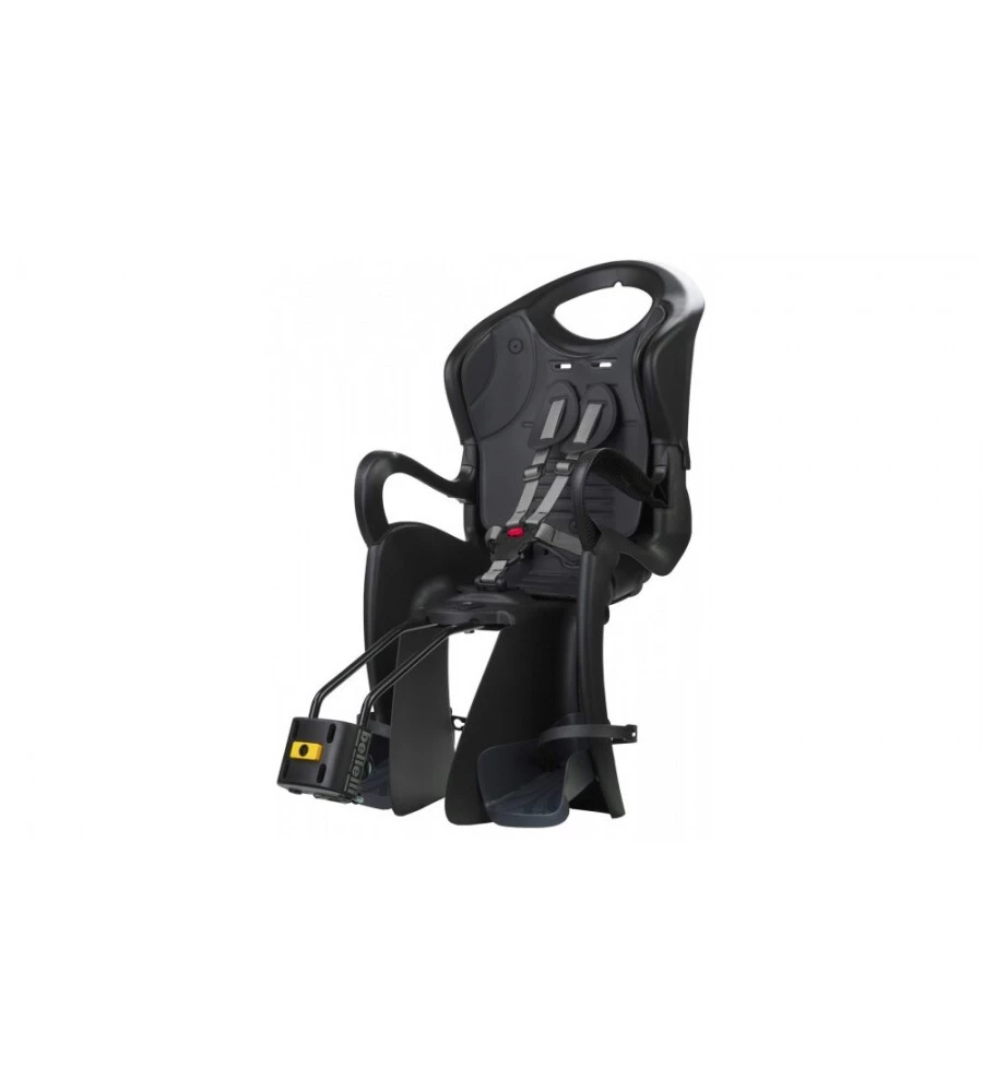 SEGGIOLINO POSTERIORE BELLELLI "TIGER" NERO, PORTATA MASSIMA 22 KG
