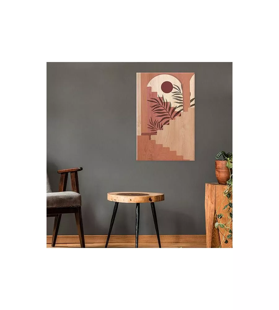 QUADRO IN LEGNO "ARCHITETCTURES ABSTRACT", 47X67 CM