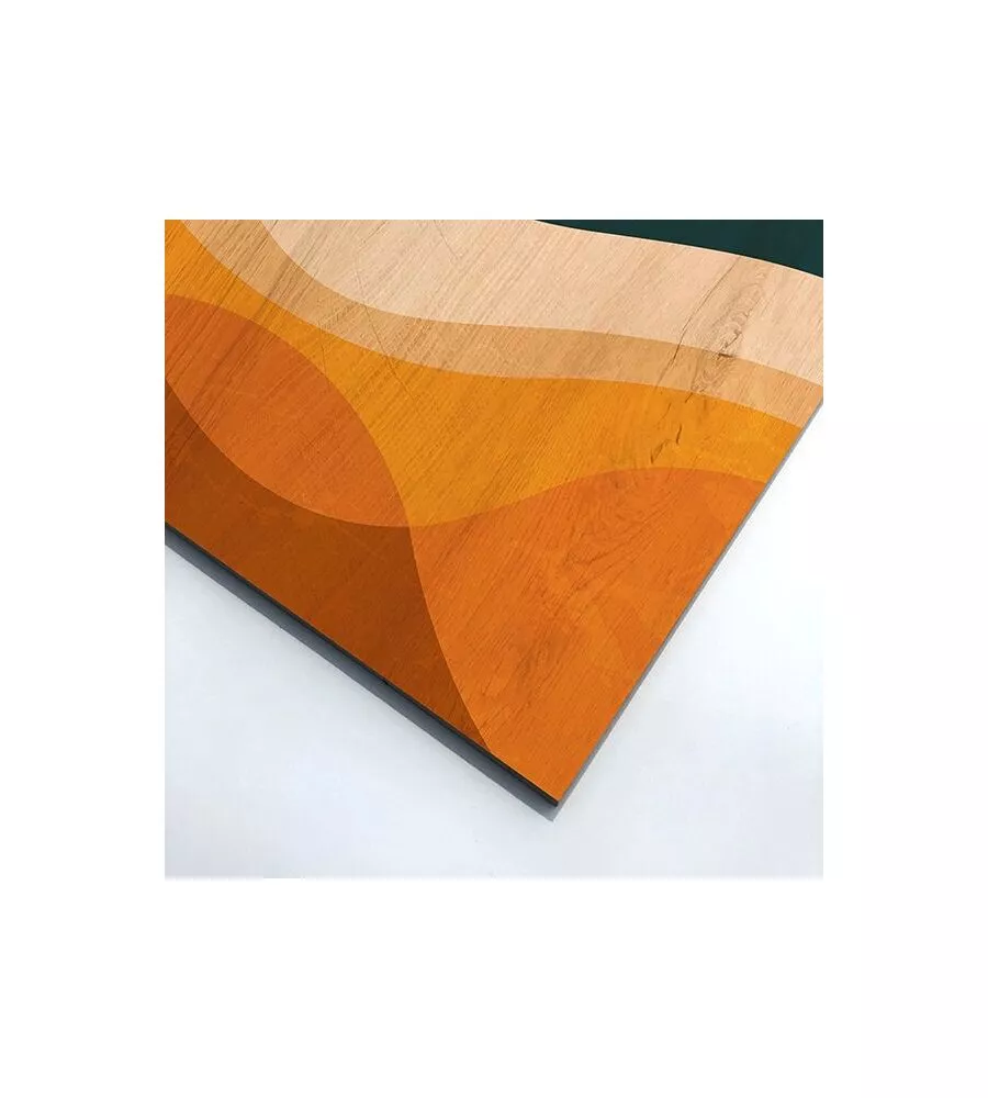 QUADRO IN LEGNO "DESERT NIGHT", 47X67 CM