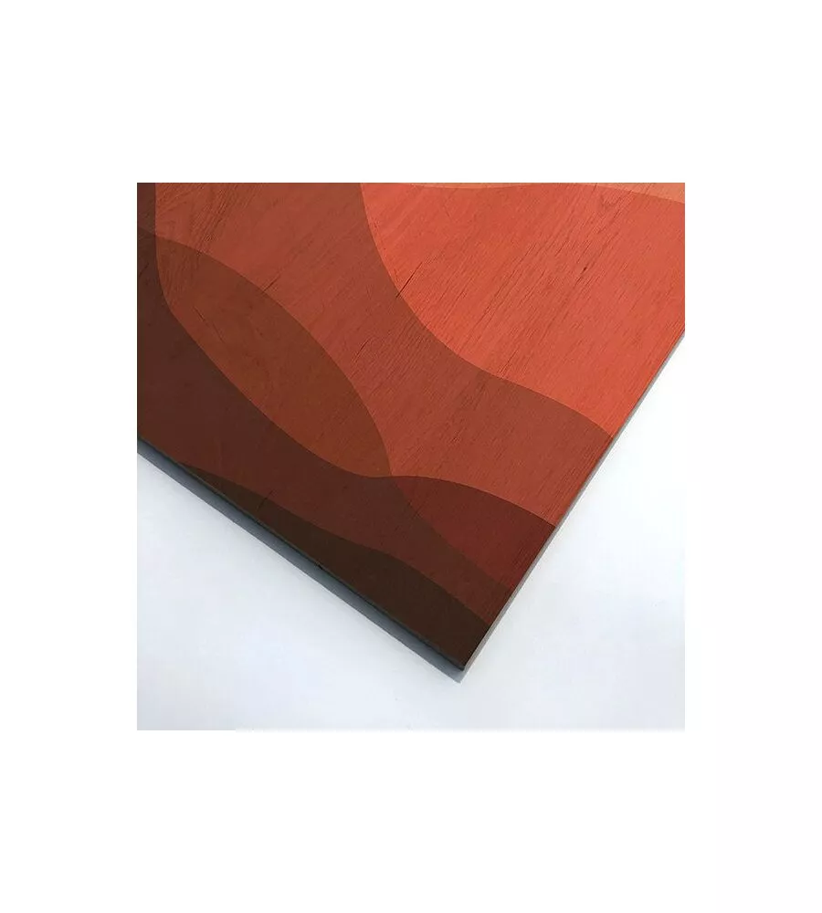 QUADRO IN LEGNO "DESERT SUNSET", 47X67 CM