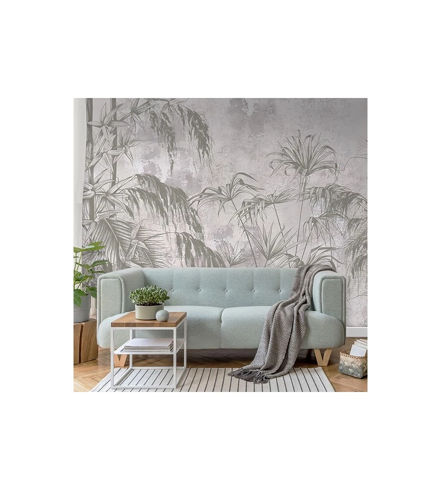 FOTOMURALE ADESIVO "BAMBOO" IN PVC, 416X280 CM