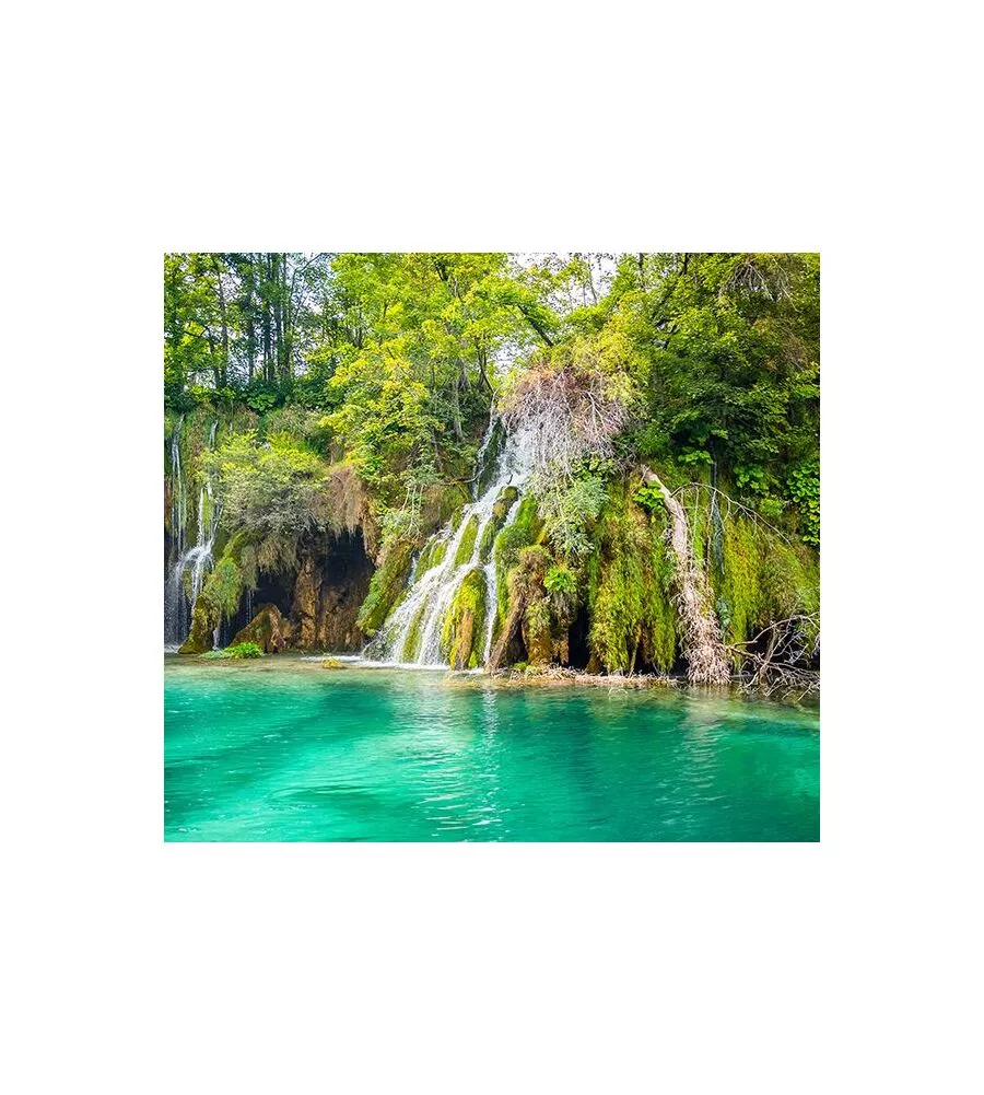 FOTOMURALE ADESIVO "FOREST LAKE" IN PVC, 416X280 CM