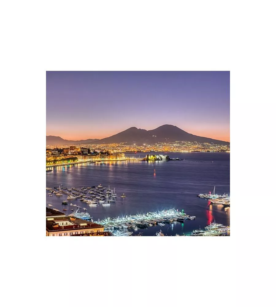 FOTOMURALE ADESIVO "NAPOLI" IN PVC, 416X280 CM