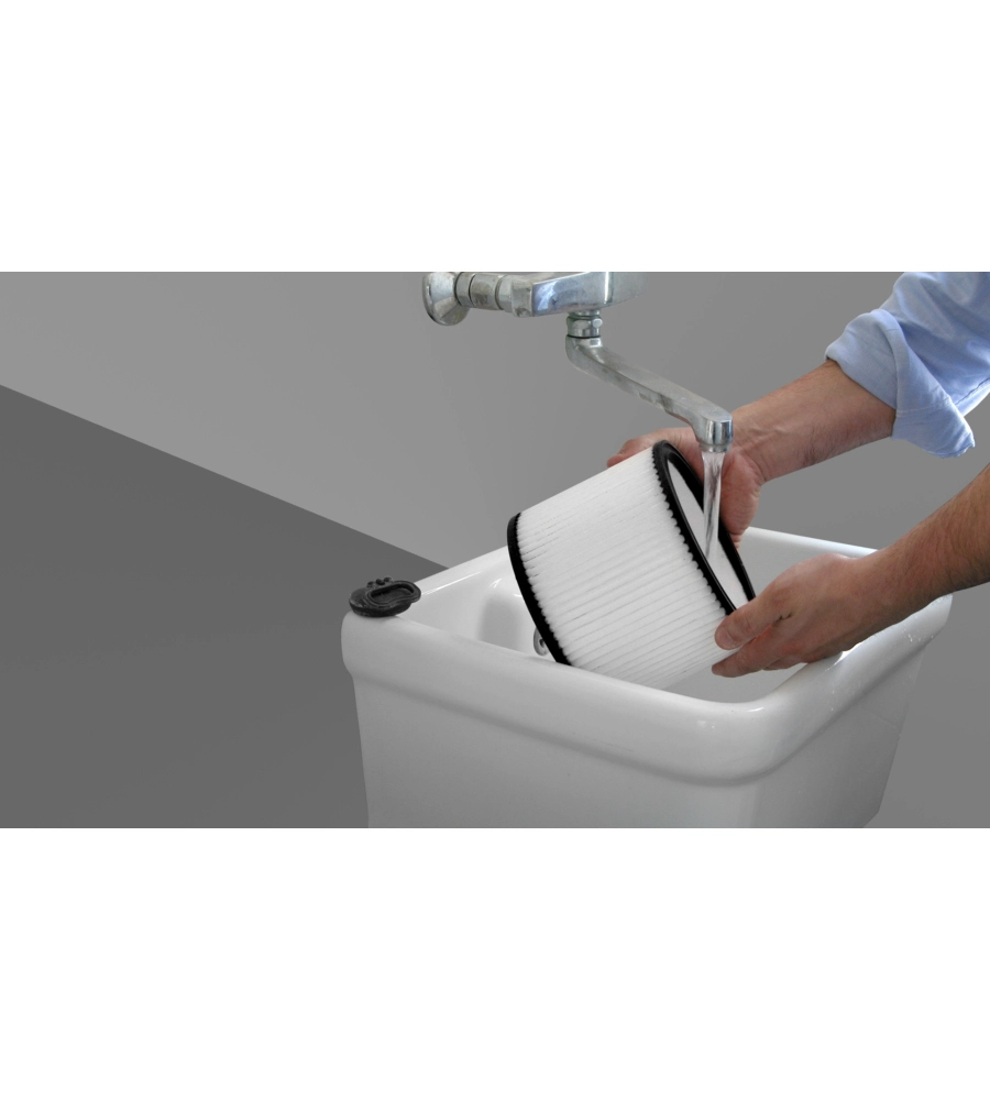 ASPIRATORE SOLIDI LIQUIDI ELETTRICO LAVOR "WTP 30 X" 1600W 30 LT 65 L/S