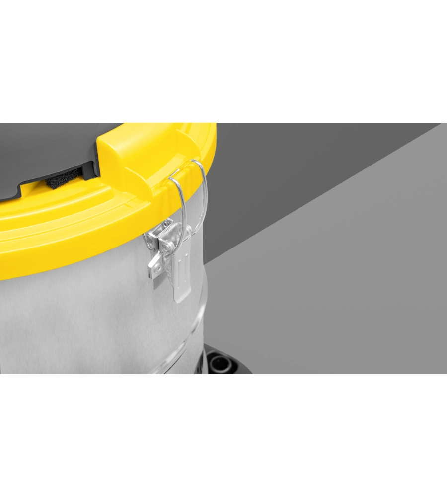 ASPIRATORE SOLIDI LIQUIDI ELETTRICO LAVOR "WTP 30 X" 1600W 30 LT 65 L/S