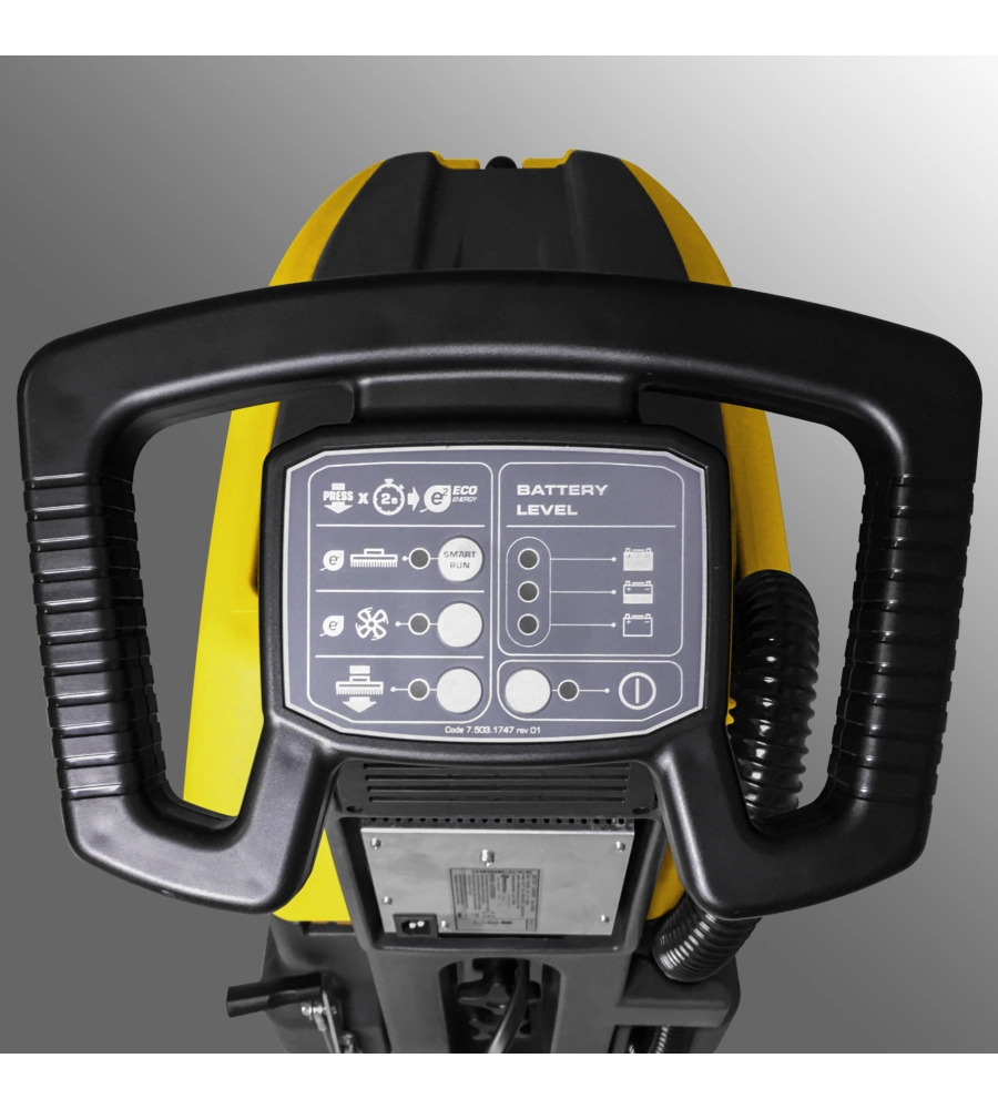 LAVASCIUGA PAVIMENTI A BATTERIA PROFESSIONALE - LAVOR - 450/540 MM 1600 MQ/H 30/32 L 24 V