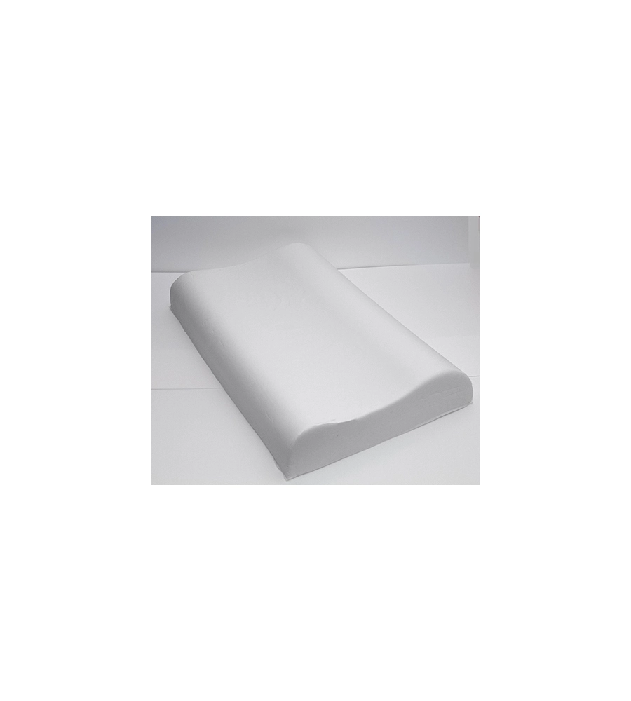 GUANCIALE ORTOCERVICALE IN MEMORY FOAM "ONDA" 66X42 CM