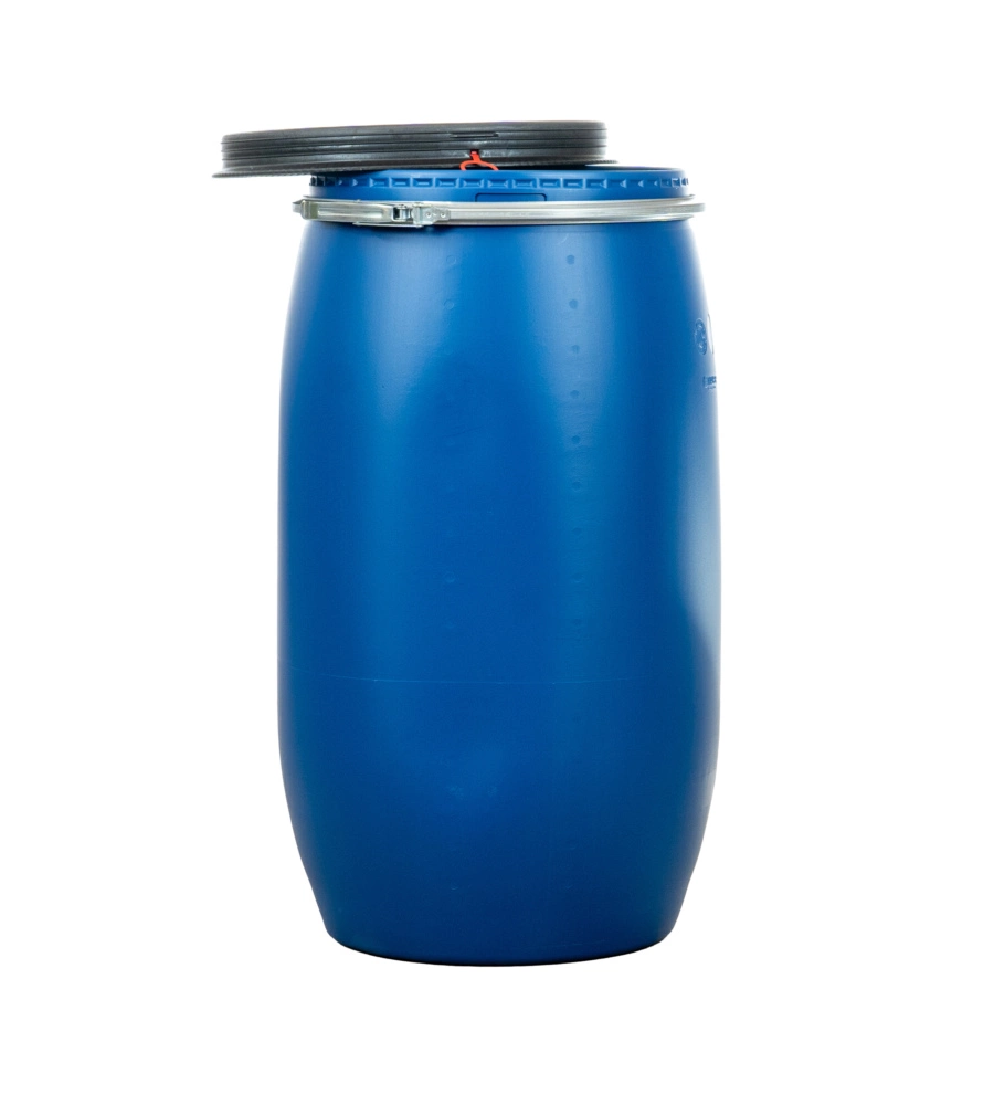 FUSTO IN PLASTICA AD APERTURA TOTALE, CAPACITÀ 120 LITRI