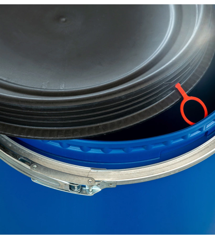 FUSTO IN PLASTICA AD APERTURA TOTALE, CAPACITÀ 120 LITRI