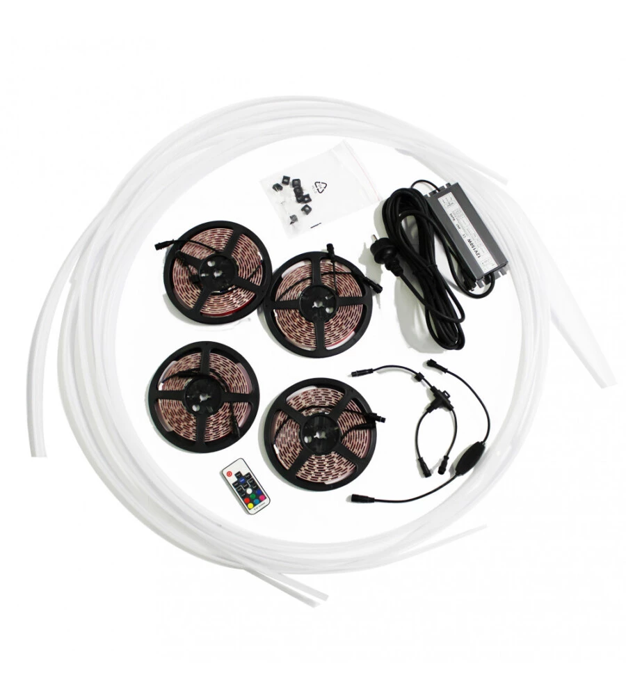 LED A LUCE CALDA ELICA GARDEN PER PERGOLA BIOCLIMATICA 3X3 MT
