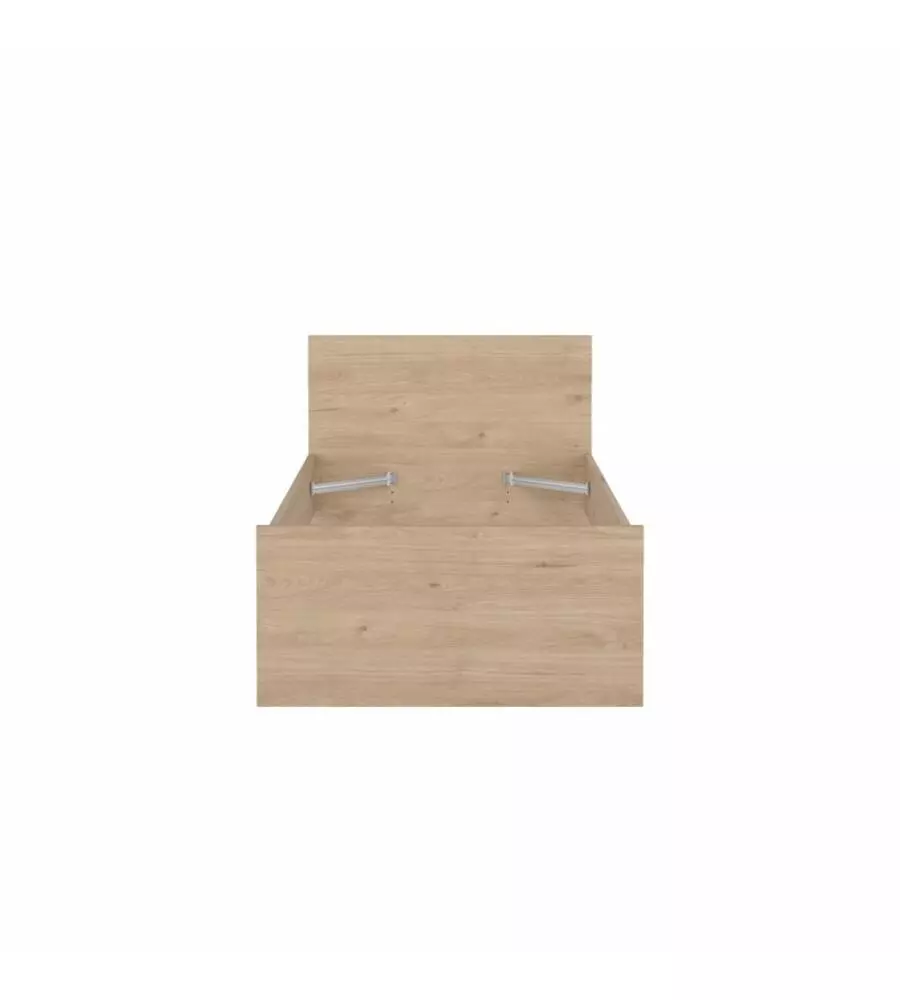 GIROLETTO SINGOLO "NAIA" EFFETTO QUERCIA 90X190 CM