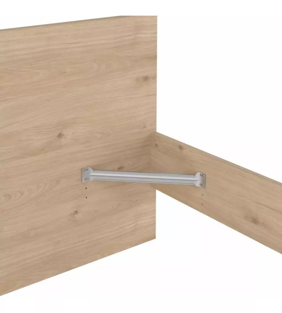 GIROLETTO SINGOLO "NAIA" EFFETTO QUERCIA 90X190 CM