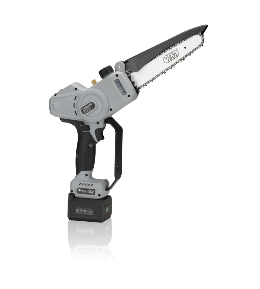 POTATORE A CATENA A BATTERIA VOLPI "KVS6000" BARRA 19 CM 2 BATTERIE 21,6V 4,0AH
