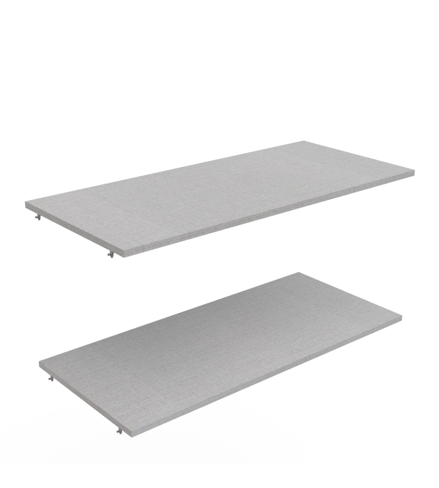 SET 2 RIPIANO PER ARMADIO "GHOST 180", 86,8X39,1X3 CM