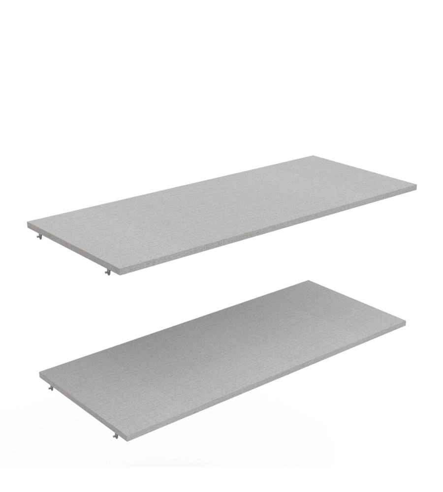 SET 2 RIPIANO PER ARMADIO "GHOST 200", 95X39,1X3 CM
