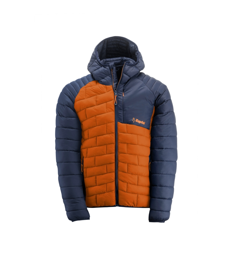 GIACCA PIUMINO DA LAVORO KAPRIOL "THERMIC" BLU/ARANCIONE, TG S