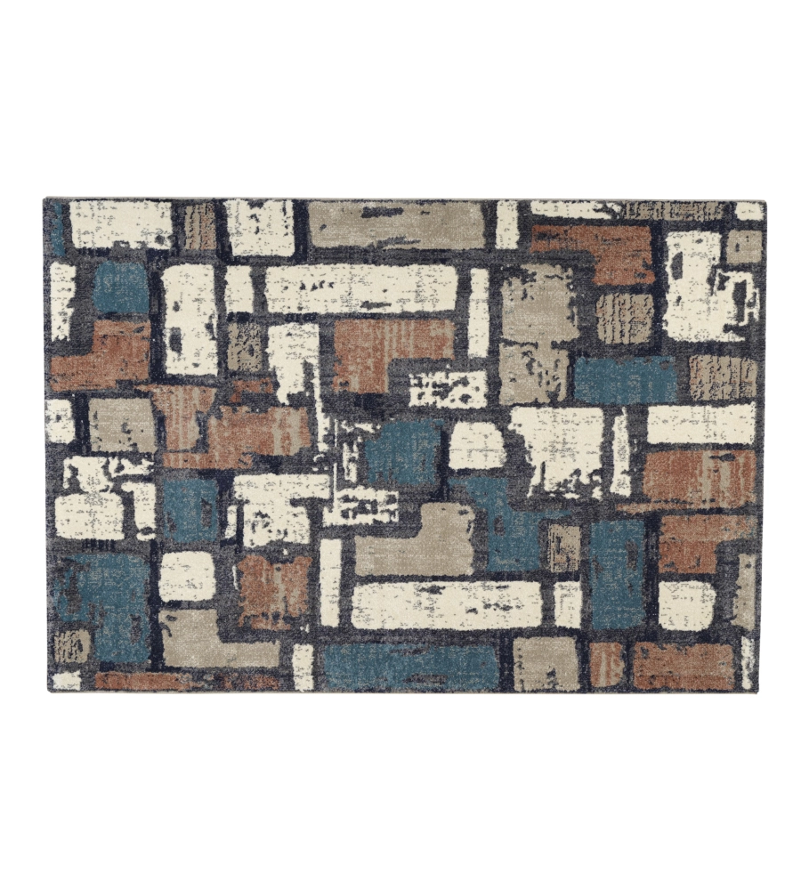 TAPPETO "MILANO PRESTIGE" MARRONE, 133X190 CM