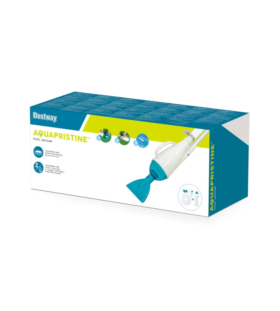 ASPIRATORE PER PISCINA BESTWAY "AQUAPRISTINE" - COD. 58212-NEW
