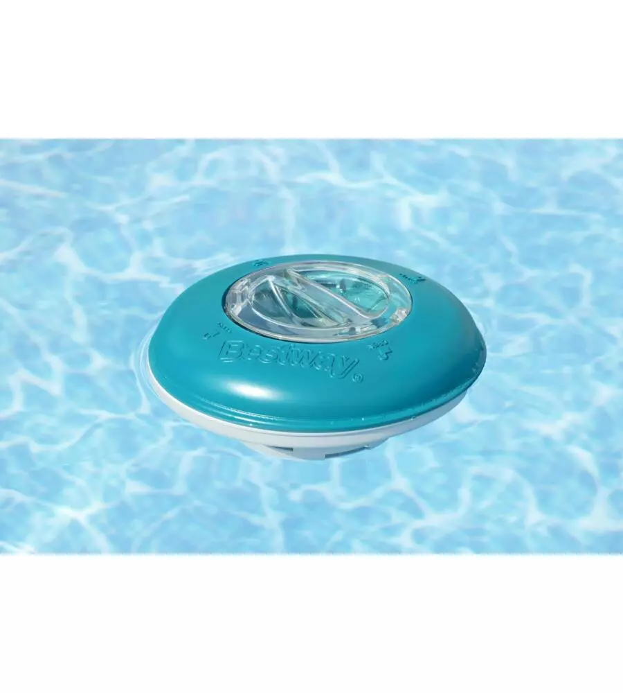 GALLEGGIANTE CHIMICO PER CLORO PISCINE DA 16,5 BESTWAY 16X16,6X7 CM - COD. 58769