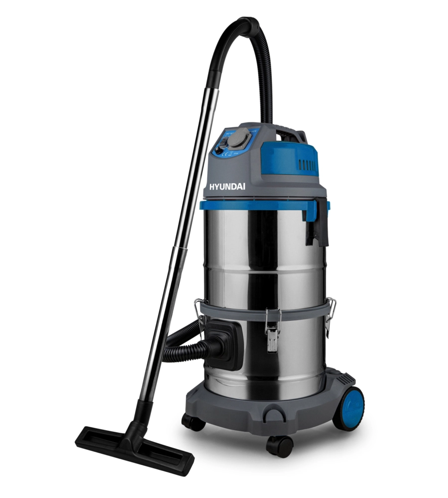 ASPIRATORE SOLIDI LIQUIDI PROFESSIONALE ELETTRICO HYUNDAI 1400W 38 LT 26,7 L/S - 45038