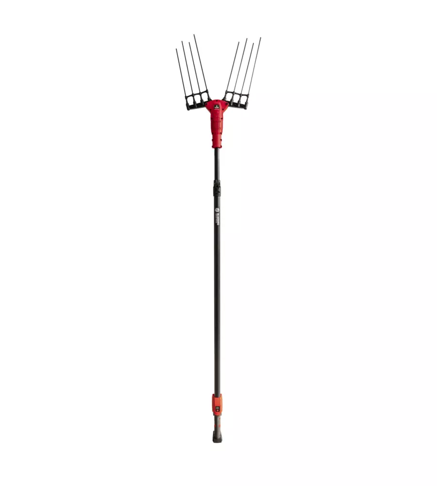 ABBACCHIATORE OLIVE A BATTERIA BLUE BIRD "OLIMPO 23-56" MOVIMENTO OSCILLATORIO LATERALE 21V + ASTA TELESCOPICA 2,2-3,1 MT