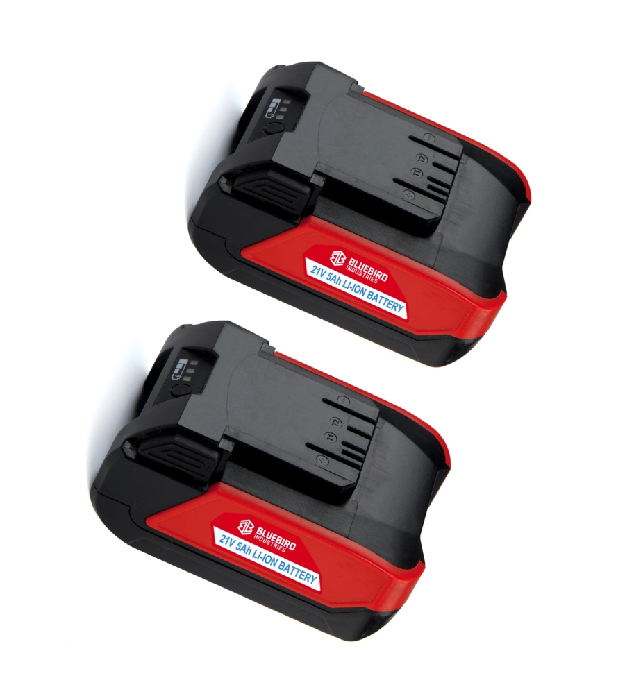 ABBACCHIATORE OLIVE A BATTERIA BLUE BIRD "OLIMPO 23-56 AT" MOVIMENTO OSCILLATORIO LATERALE 21V + 2 BATTERIE 21V 5AH + ASTA TELESCOPICA 2,2-3,1 MT