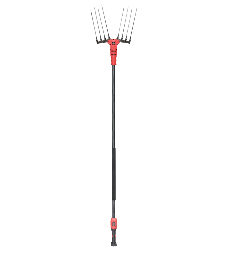ABBACCHIATORE OLIVE A BATTERIA ZAINATO DC50.4 BLUE BIRD "OLIMPO 23-56" MOVIMENTO ORIZZONTALE  ASTA FISSA 2,4 MT