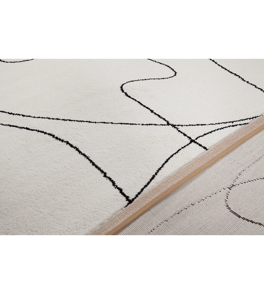 TAPPETO "ATELIER" AVORIO, 160X230 CM