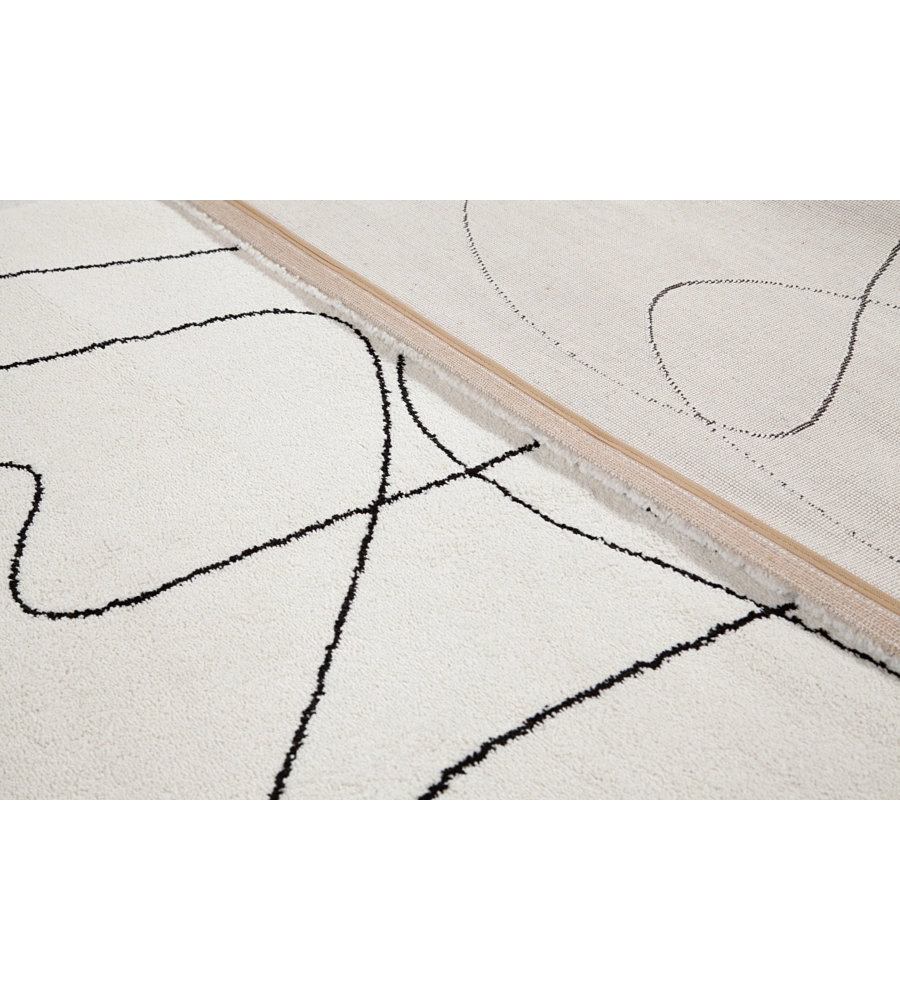 TAPPETO "ATELIER" AVORIO, 160X230 CM