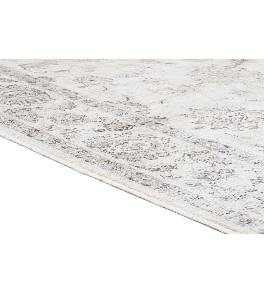 TAPPETO "VINTAGE" GRIGIO FLOREALE, 160X230 CM