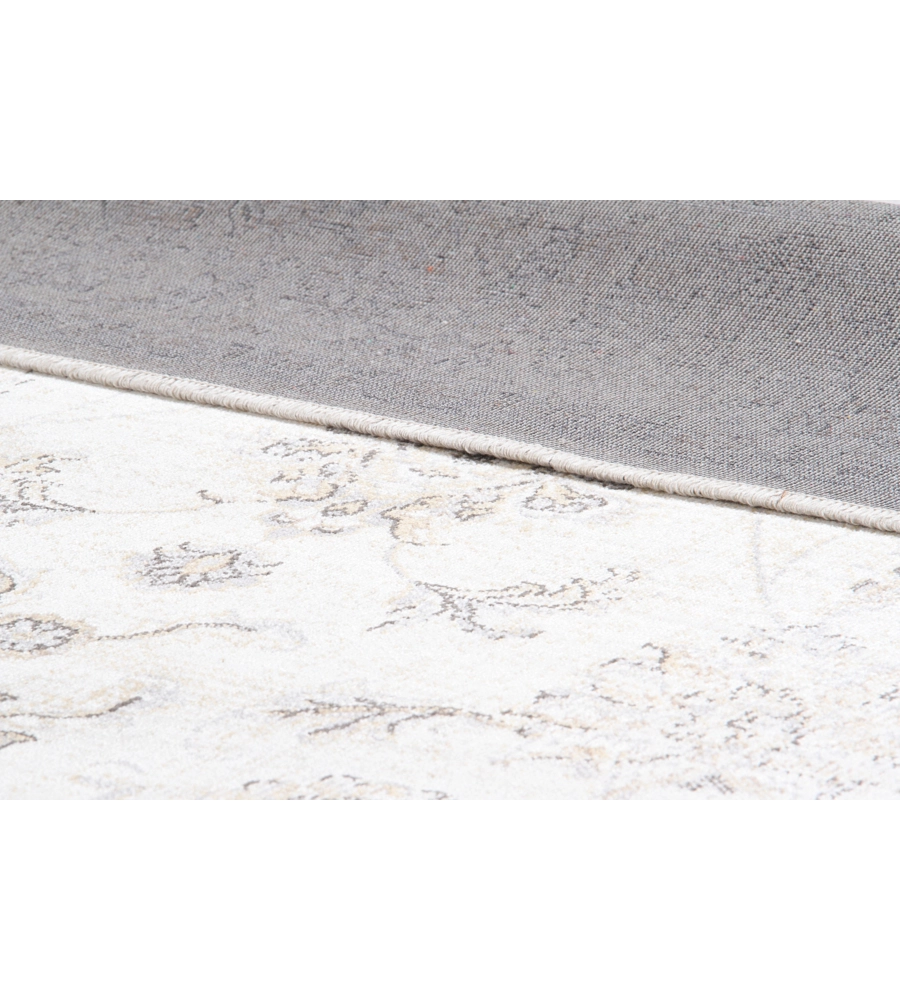 TAPPETO "VINTAGE" GRIGIO FLOREALE, 160X230 CM