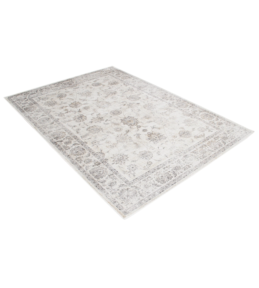 TAPPETO "VINTAGE" GRIGIO FLOREALE, 160X230 CM
