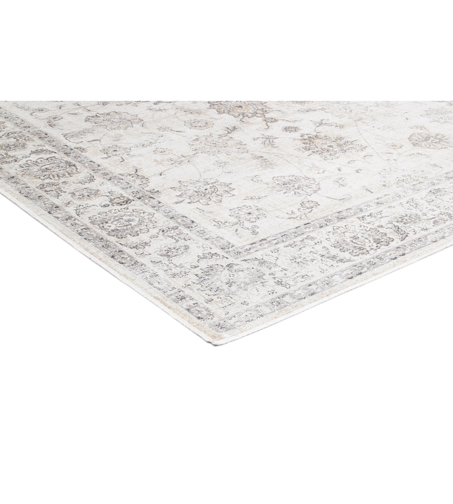 TAPPETO "VINTAGE" GRIGIO FLOREALE, 160X230 CM