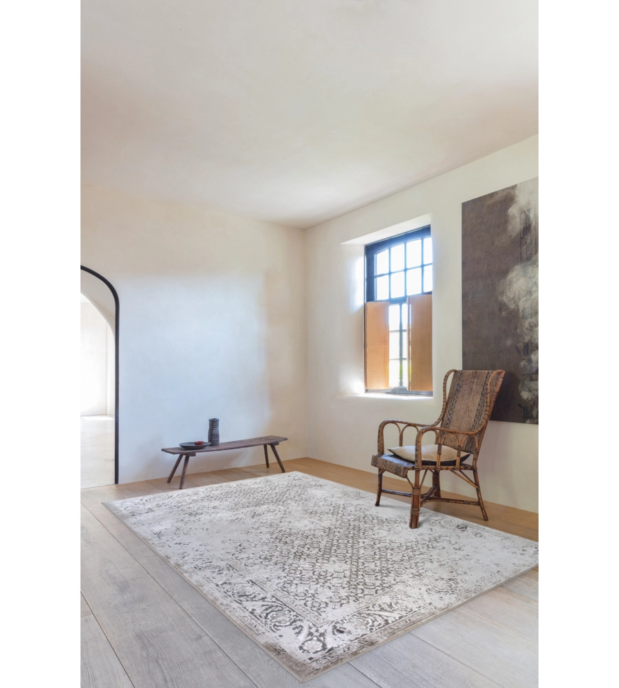 TAPPETO "VINTAGE" CLASSICO ANTRACITE, 200X290 CM