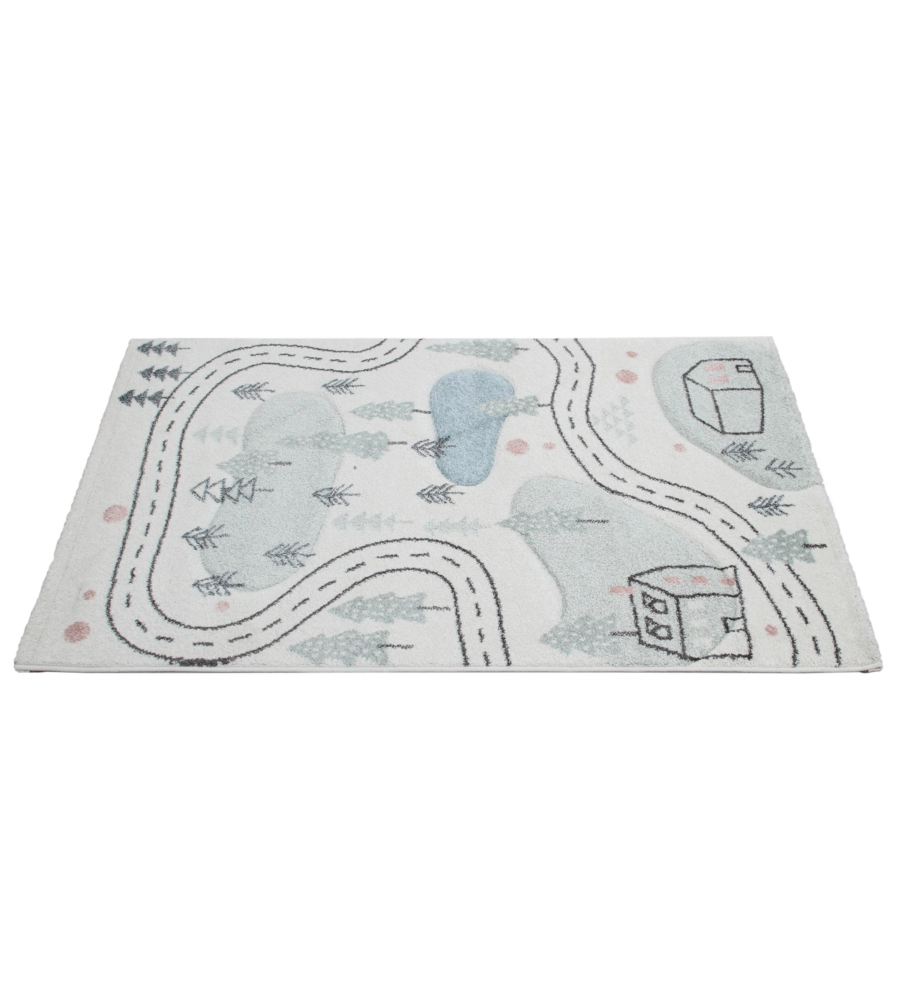 TAPPETO "FANTASIA" NORDICA FORESTA, 100X150 CM