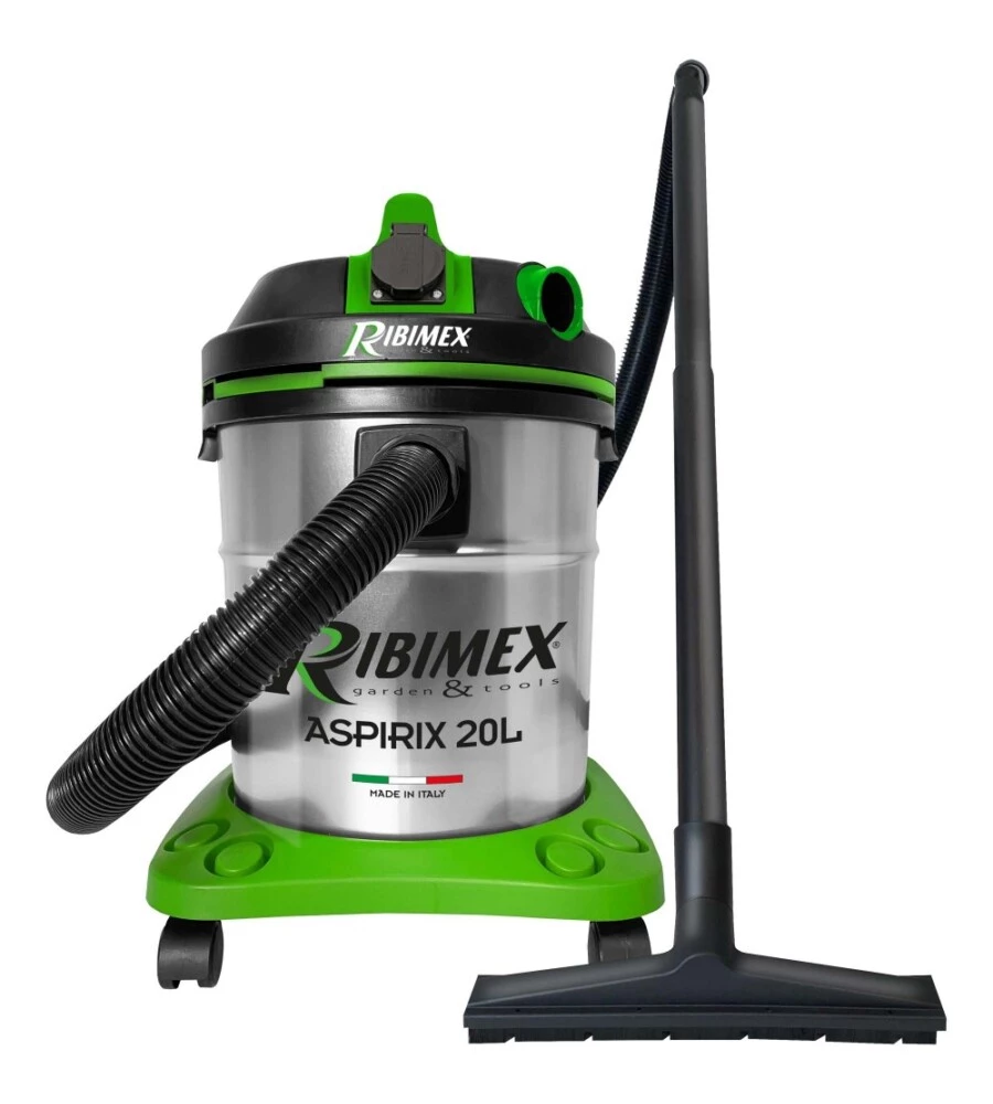 ASPIRA SOLIDI LIQUIDI ELETTRICO RIBIMEX "ASPIRIX" 1200W 20 LT 40 L/S - PRASP20IT/PEX