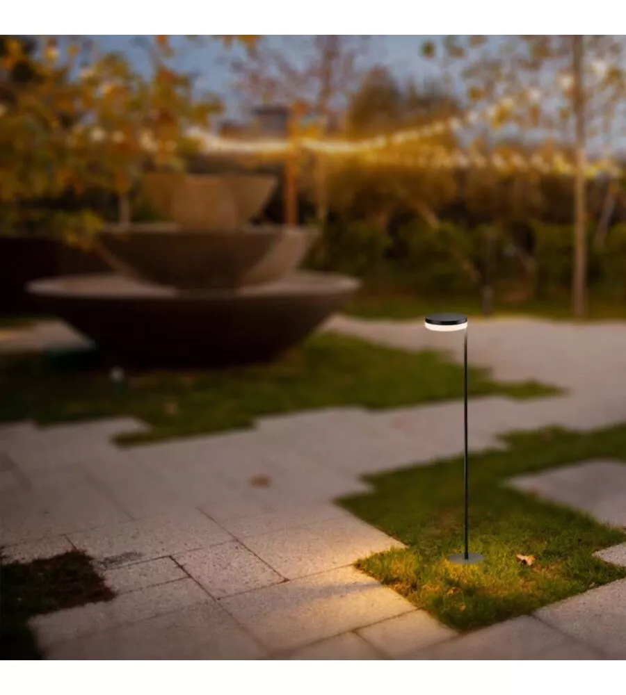 PIANTANA SOLARE LED 2W 3000K IP54, 18X27X80 CM