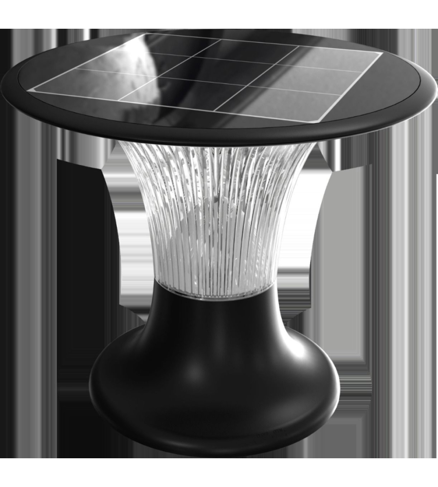 LAMPADA LED SOLARE DA TERRA NERA 15W IP65, 25,7X2,17 CM