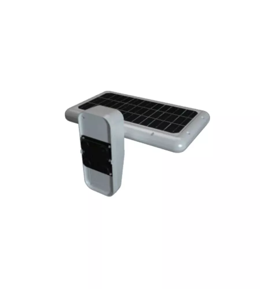 APPLIQUE SOLARE NERA RETTANGOLARE, 23,6X29,4 CM